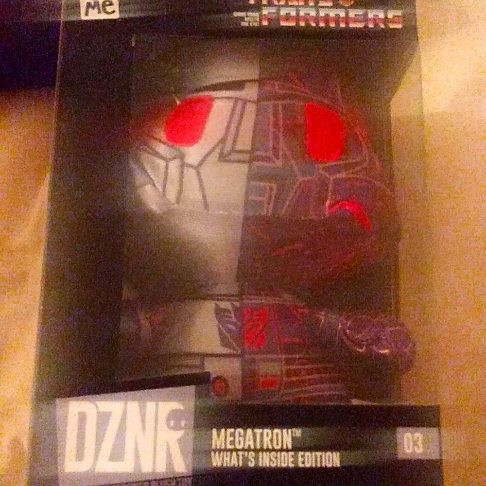 Transformers Megatron DZNR  Edition Collectible Designer Plush toy.